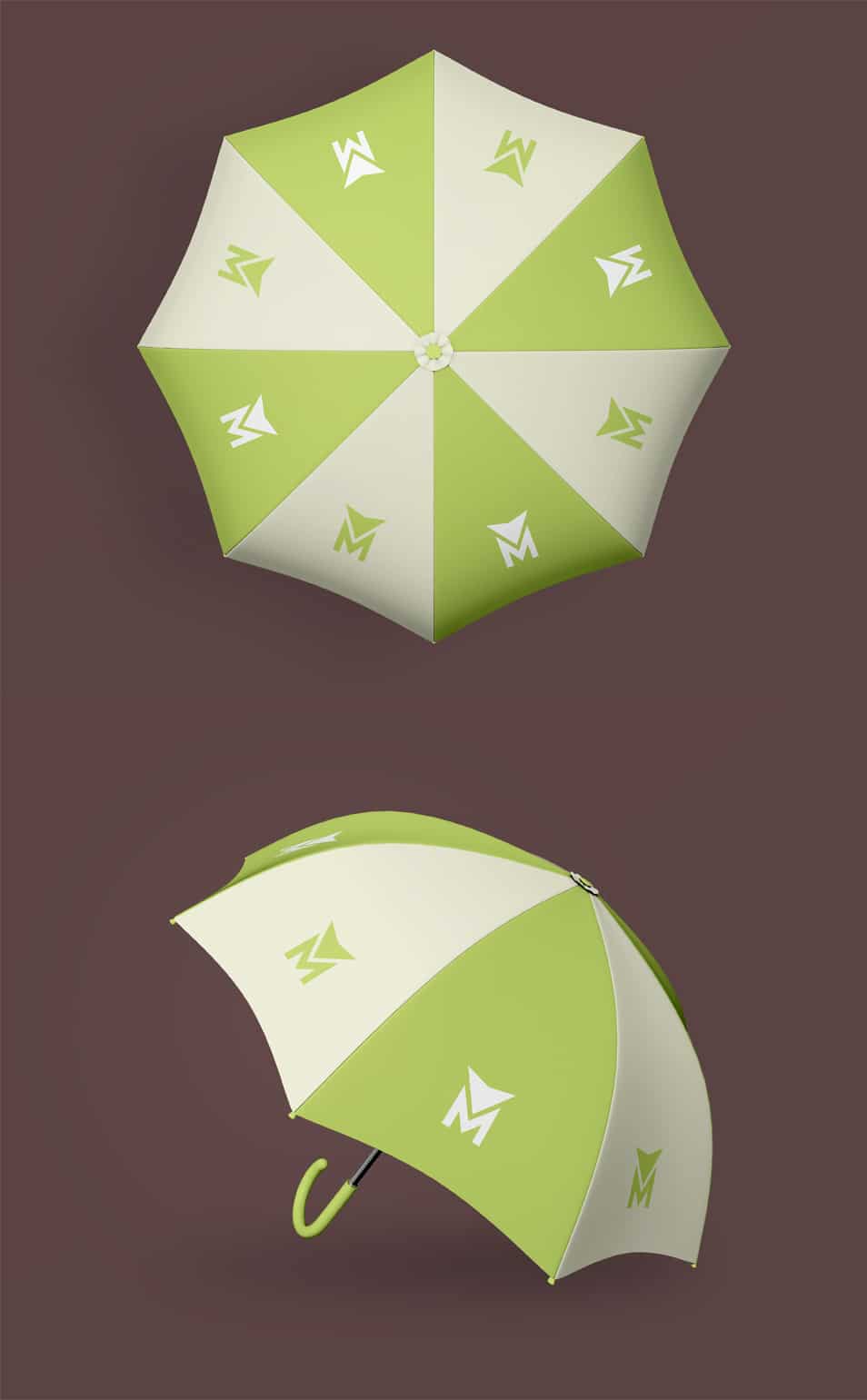 Umbrella 2 Free PSD Mockups