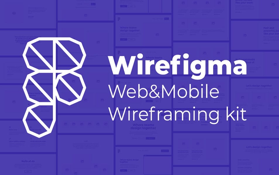 Wirefigma - Web & Mobile Wireframe Kit
