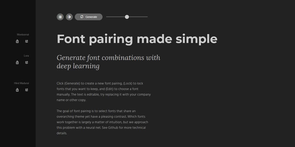 Remarkable New Font Pairing Tools for Designers 2 fontjoy