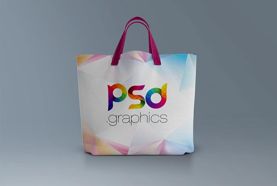 Canvas Tote Bag Mockup PSD