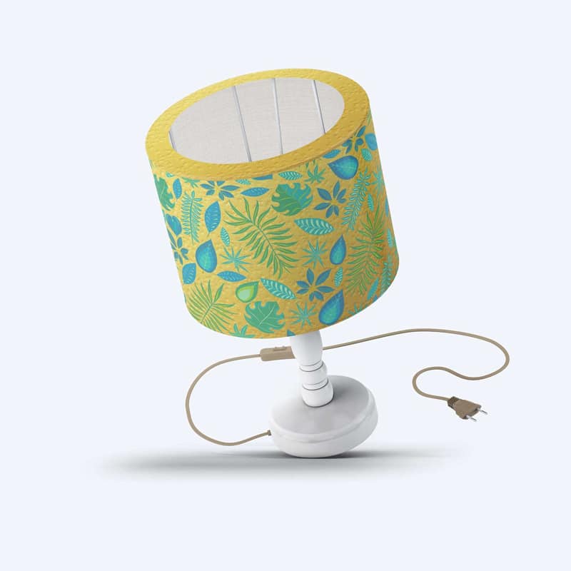 Free Beautiful Table Lamp Mock-up