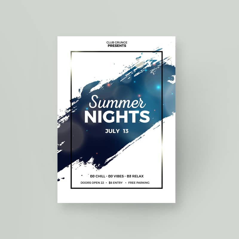 Free Flyer Presentation Mockups