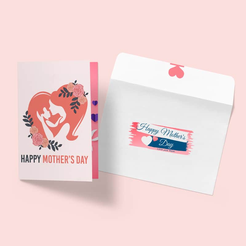 Free Mother’s Day Greeting Card Mockup