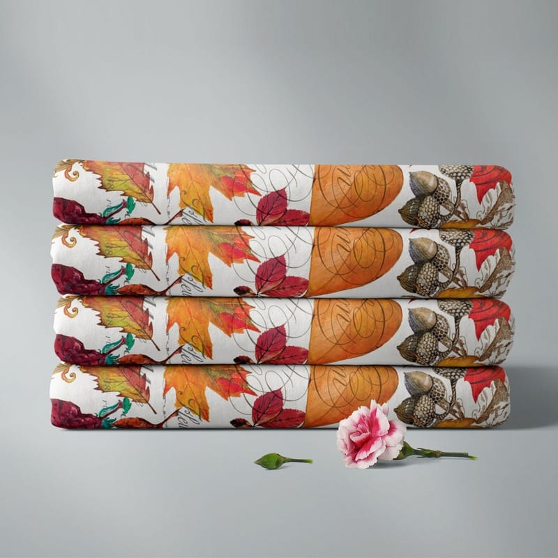 Free PSD Bathroom Shower Towel Design Mockup