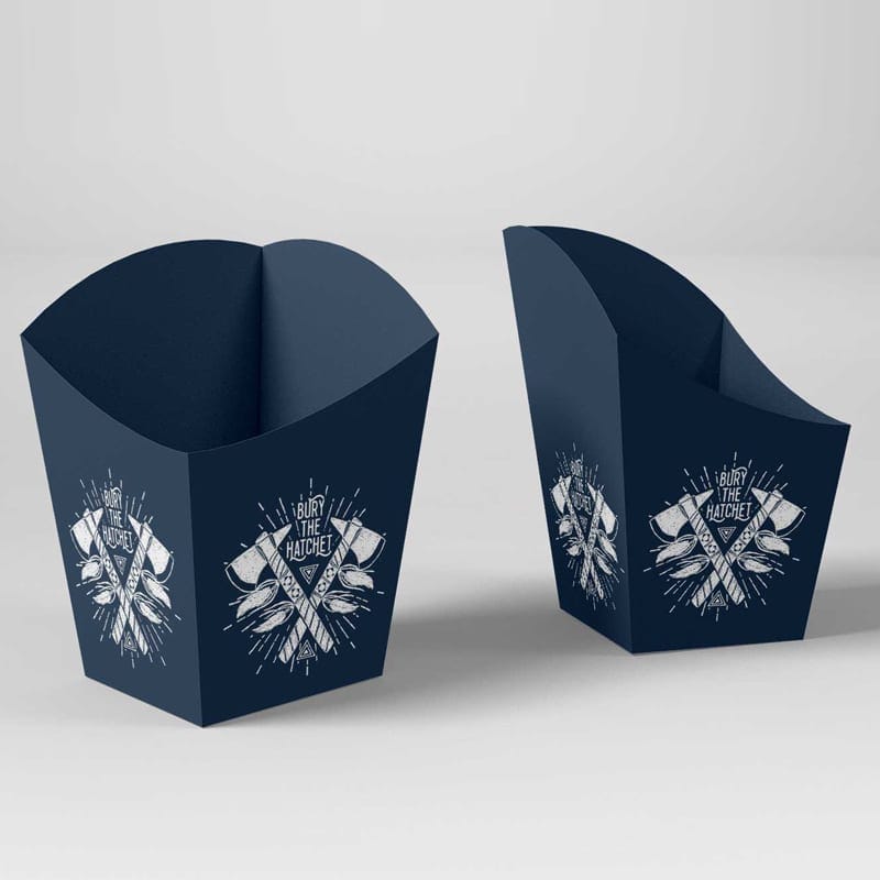 Free Popcorn Packet Design Mockup