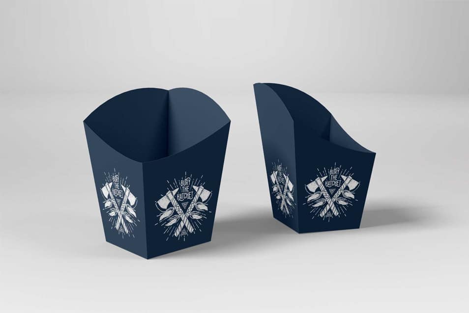 Free Popcorn Packet Design Mockup