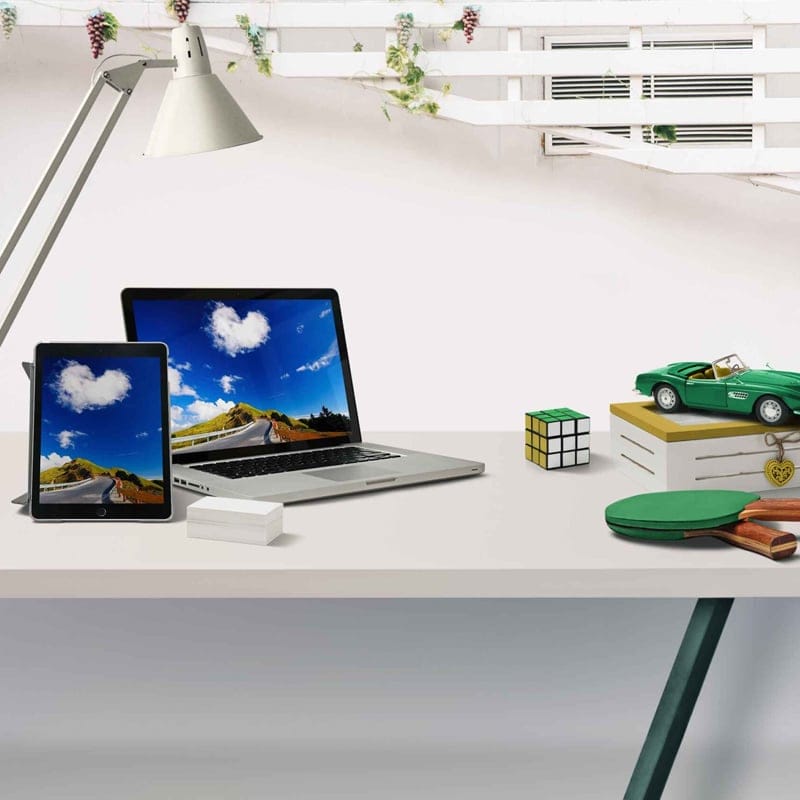 Free Working Laptop Mockup