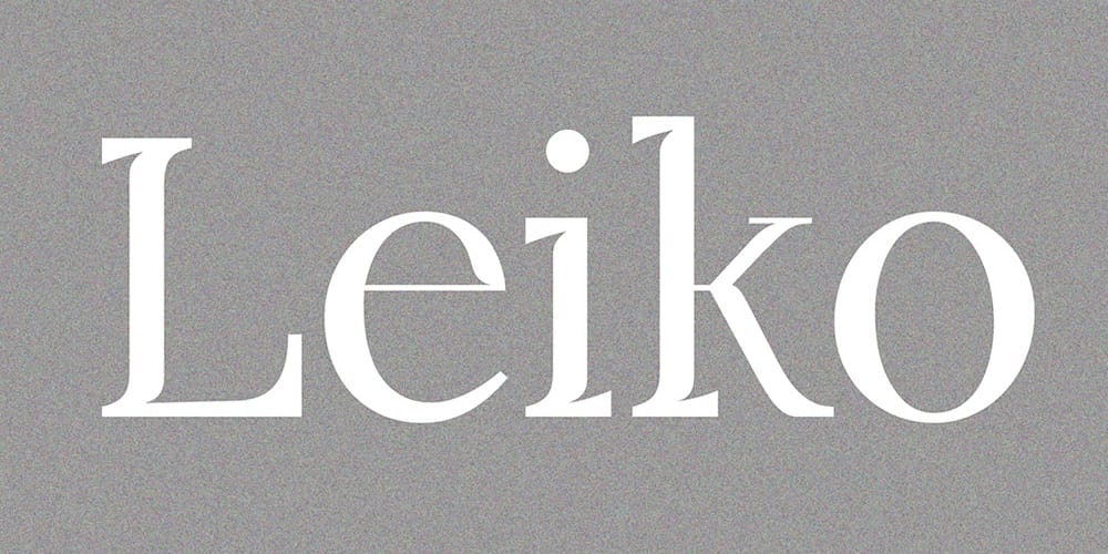 Leiko Font