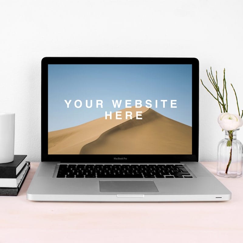MacBook Pro PSD Mockup