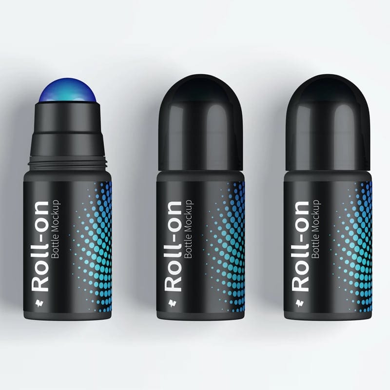 Roll-On Bottle Mockup