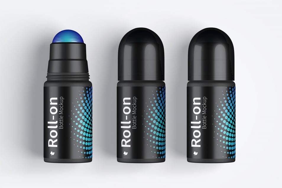 Roll-On Bottle Mockup