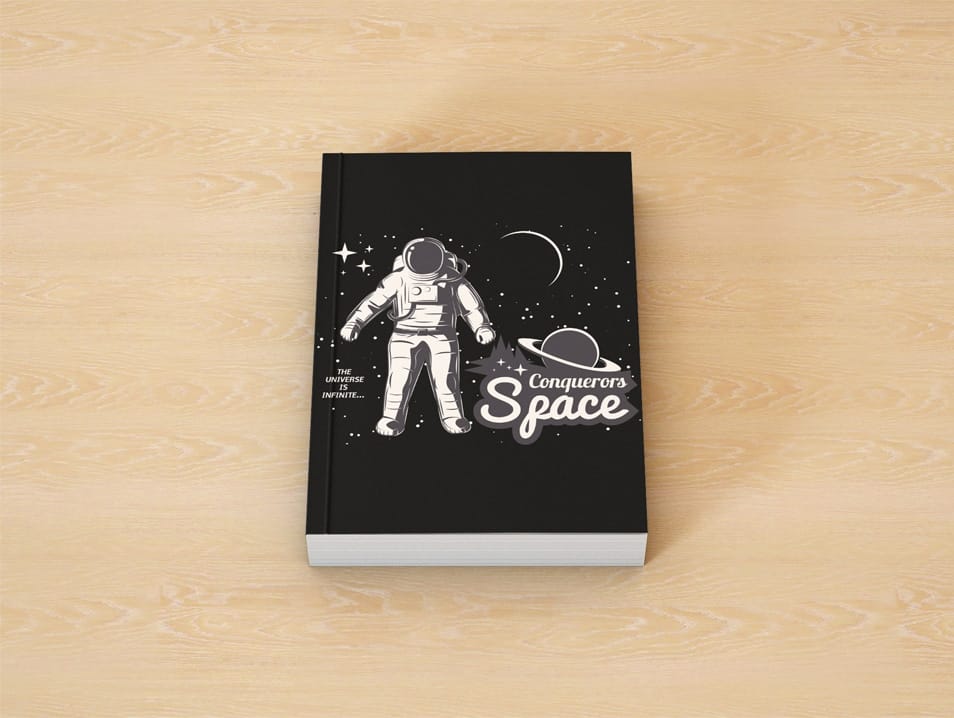 Soft Cover Book Mockup