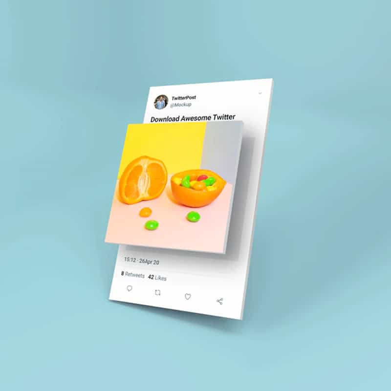 Twitter Post Mockup