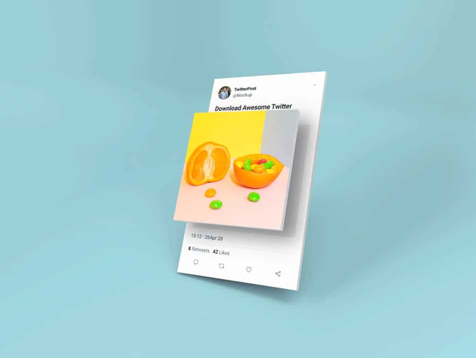 Twitter Post Mockup