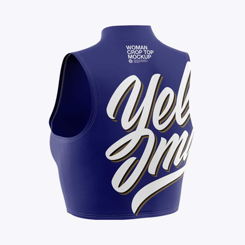 Women's Crop Top Mockup