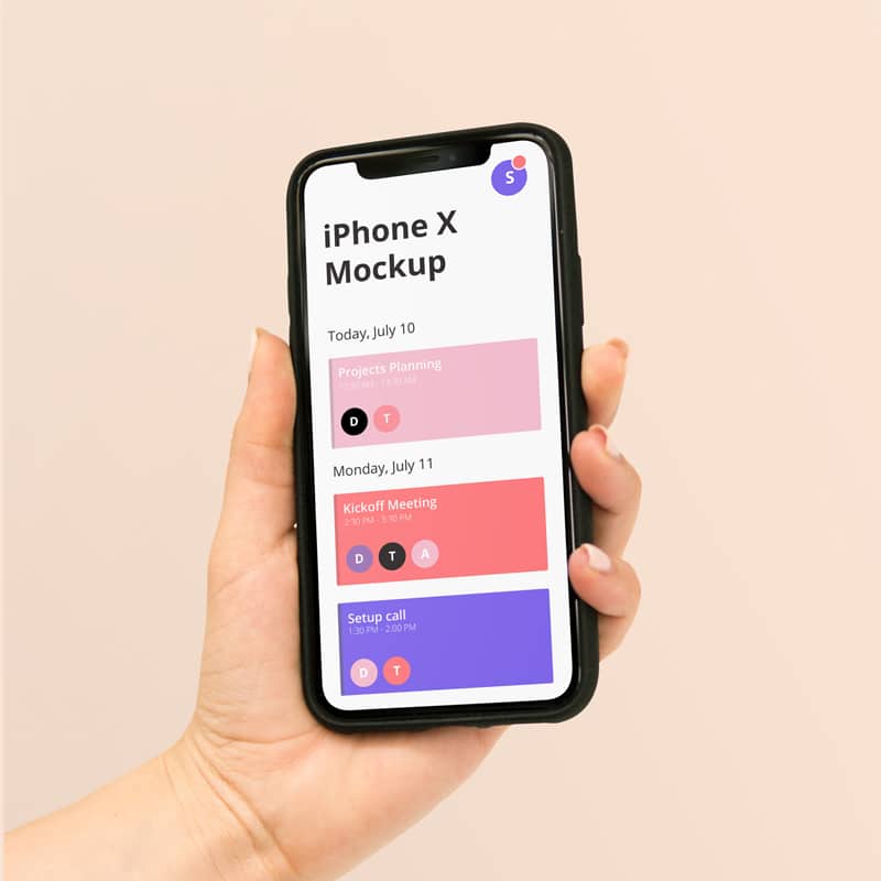 iPhone X Mockup