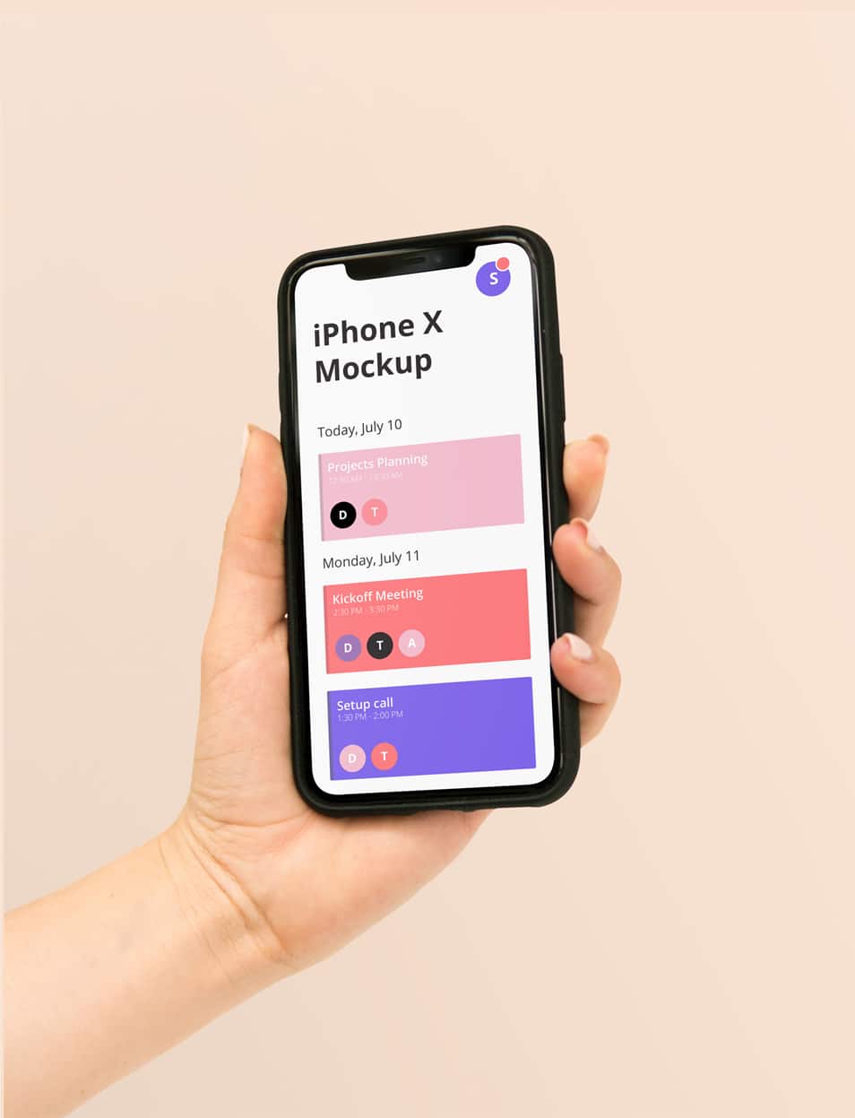 iPhone X Mockup