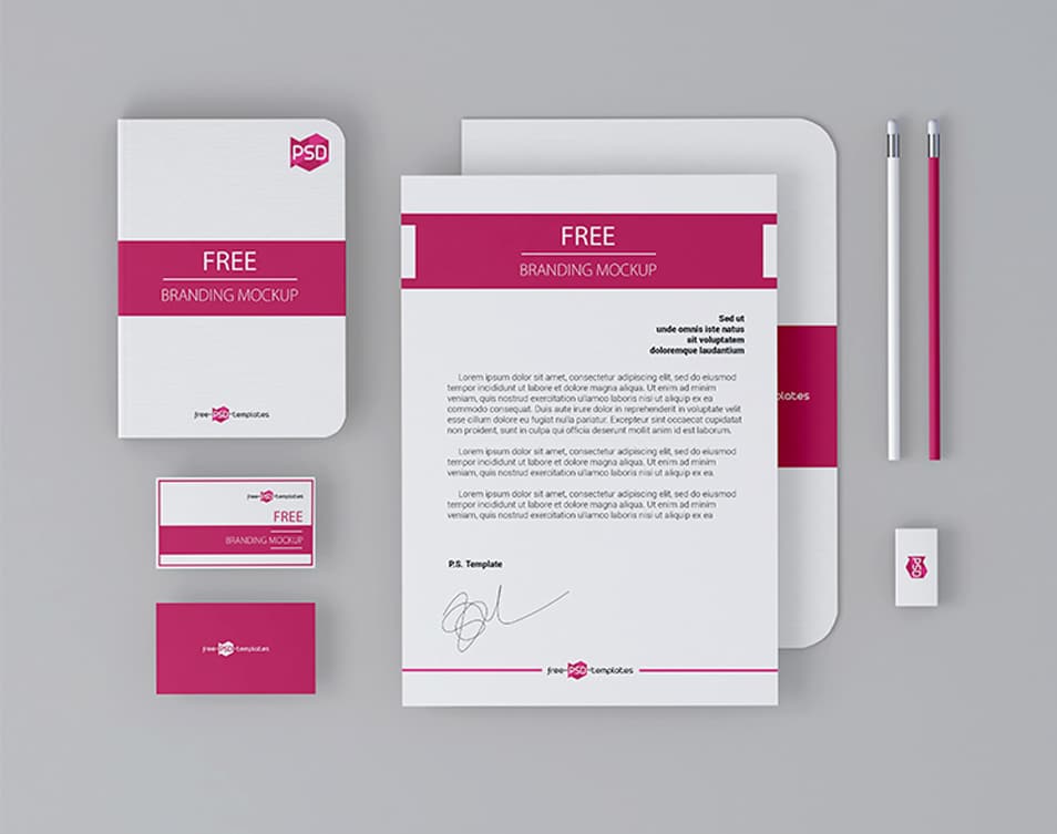 2 Free Branding Identity Mockups