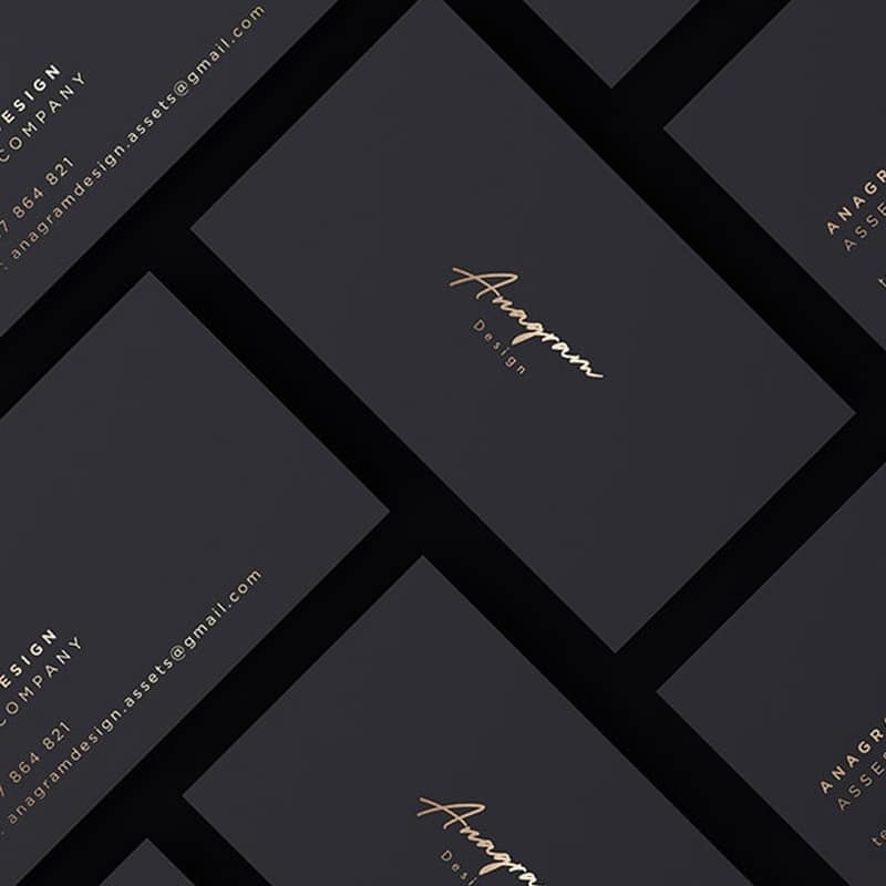 Black & Gold Branding Mockup » CSS Author