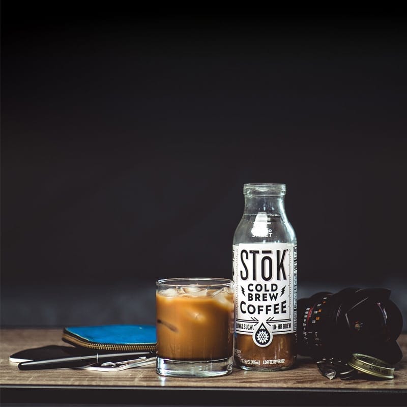 Cold Brew Coffee Bottle Mockup