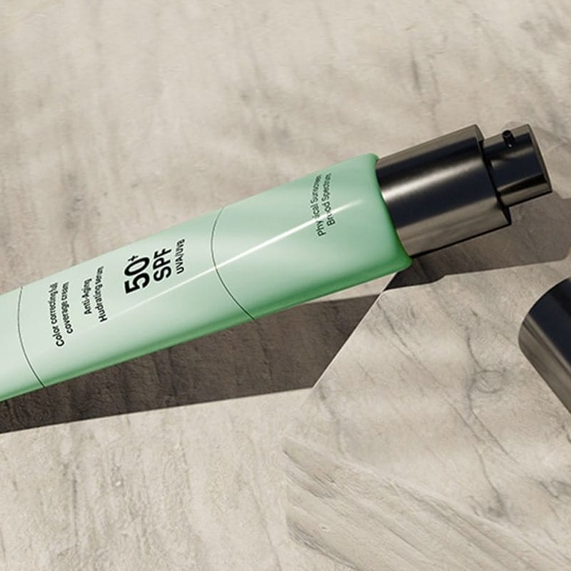 Cosmetic Cream Tube Mockup