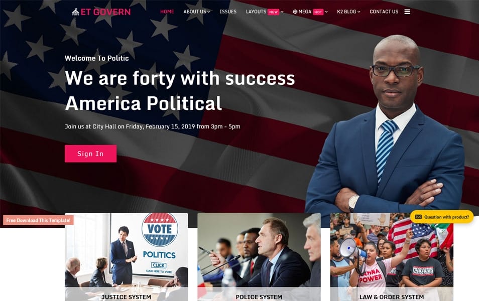 30 Best Free Responsive Joomla Templates 2025 5