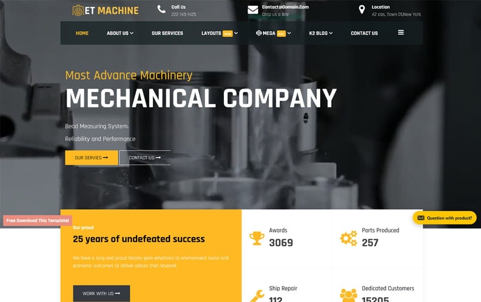 30 Best Free Responsive Joomla Templates 2025 3