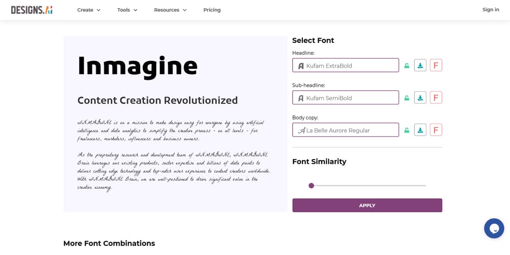 Remarkable New Font Pairing Tools for Designers 19 Font Pairer