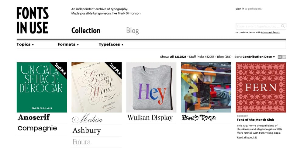 Remarkable New Font Pairing Tools for Designers 22 Fonts In Use