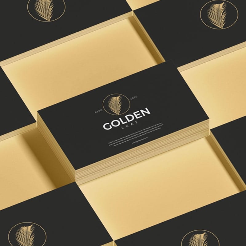 Free Branding Business Card Mockup PSD