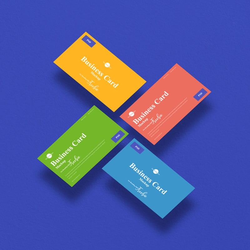 Free Business Card Mockup PSD