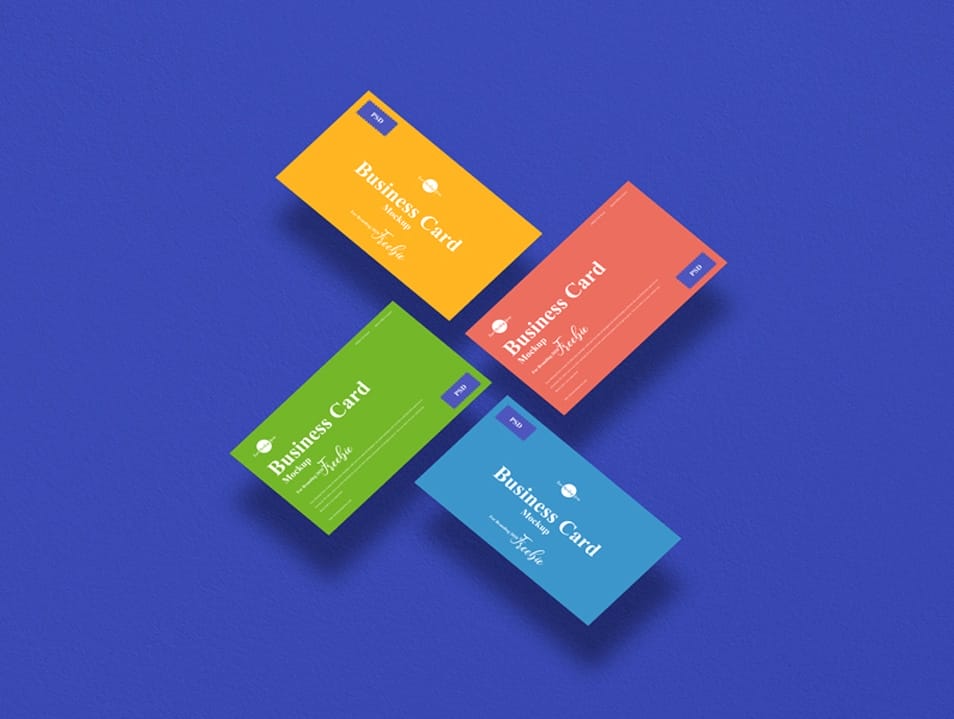 Free Business Card Mockup PSD