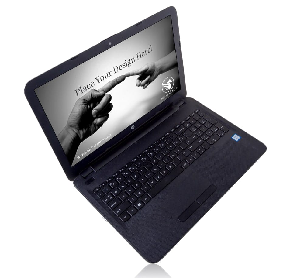 Free Isometric Laptop Mockup