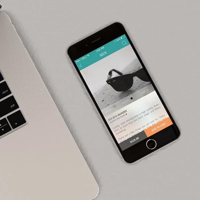 Free MacBook & IPhone Mock-Up