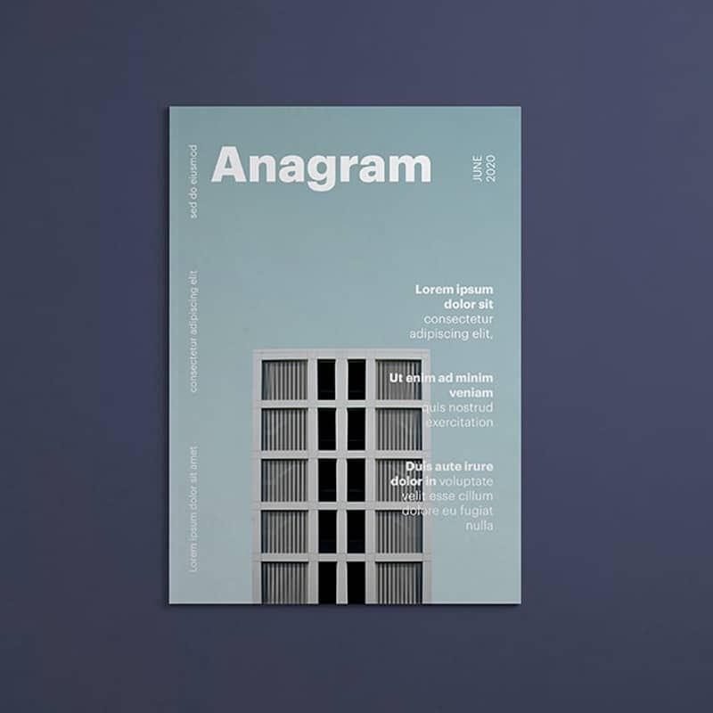 Free Magazine Cover Mockup