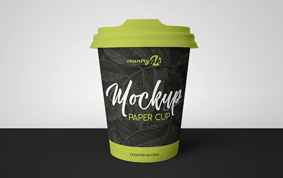 Free Paper Cup MockUp