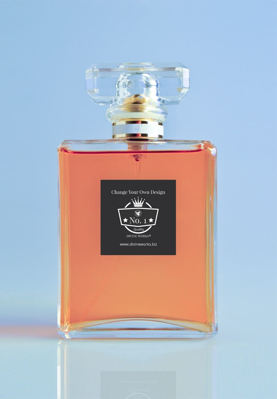 Free Perfume Bottle Mockup