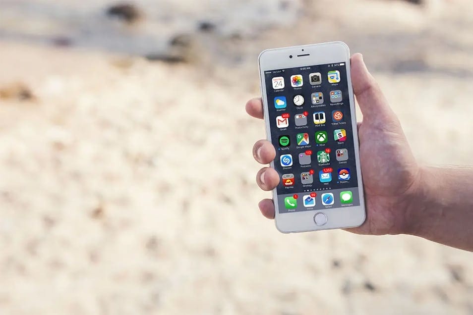 Free Phone in Hands Mockups