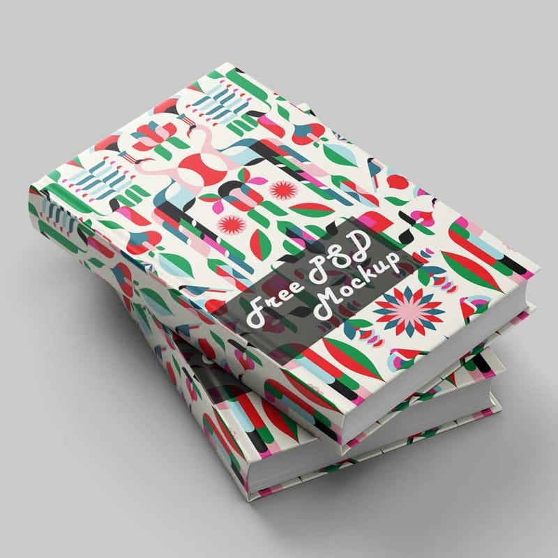 Free Premium Book Cover Design Mockups