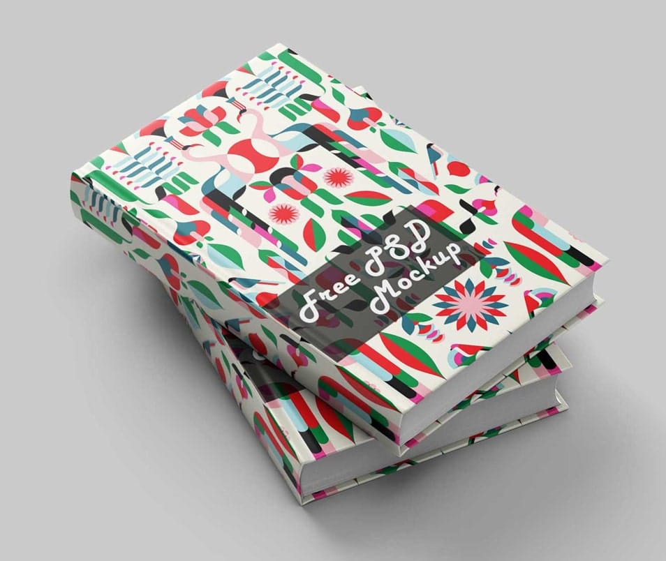 Free Premium Book Cover Design Mockups