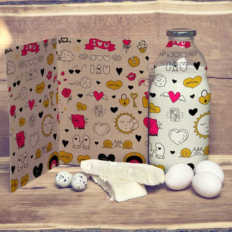 Free Presentation Greeting Cards Design Mockup