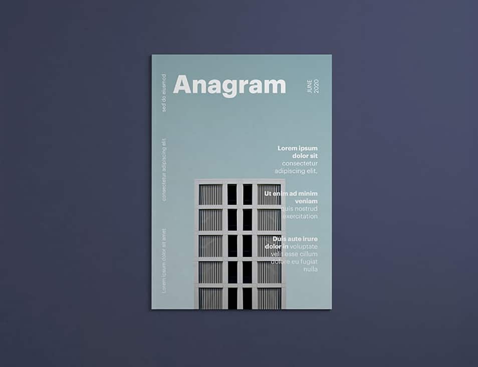 Free Magazine Cover Mockup