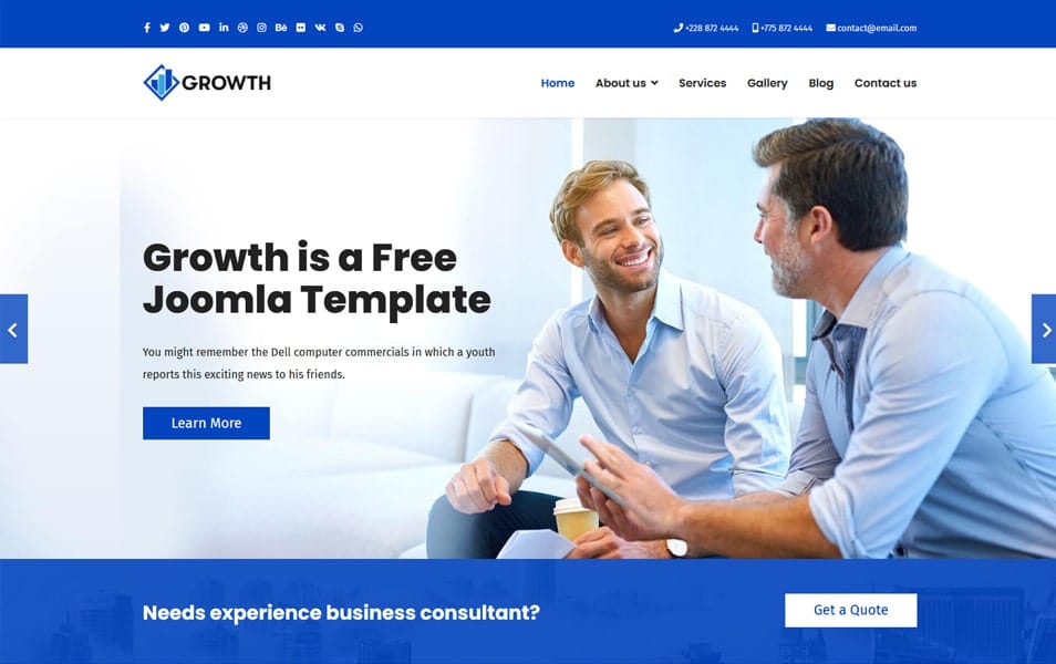 30 Best Free Responsive Joomla Templates 2025 4