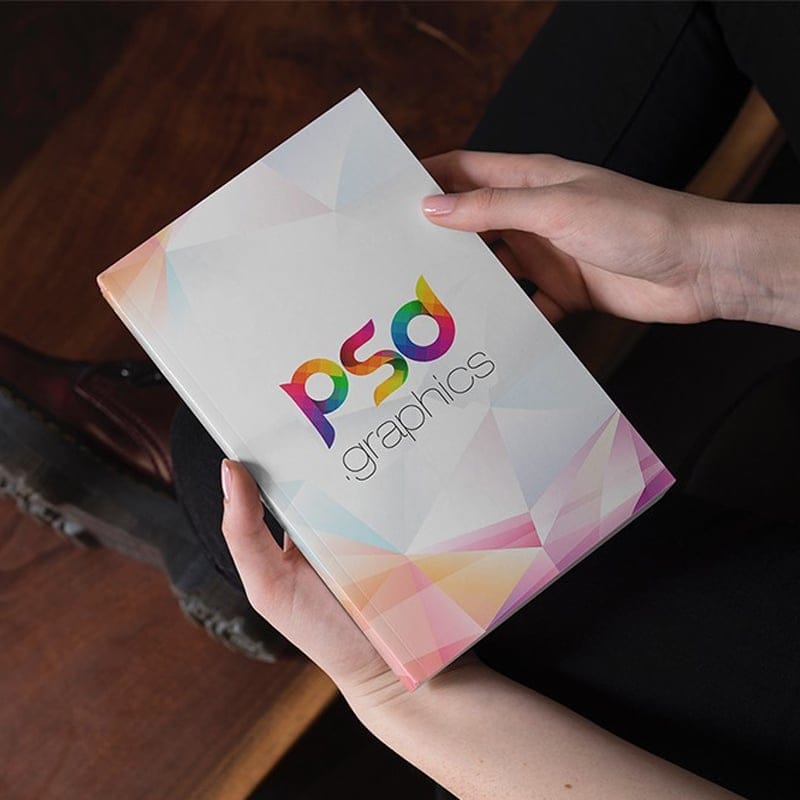 Hardcover Book Mockup Template