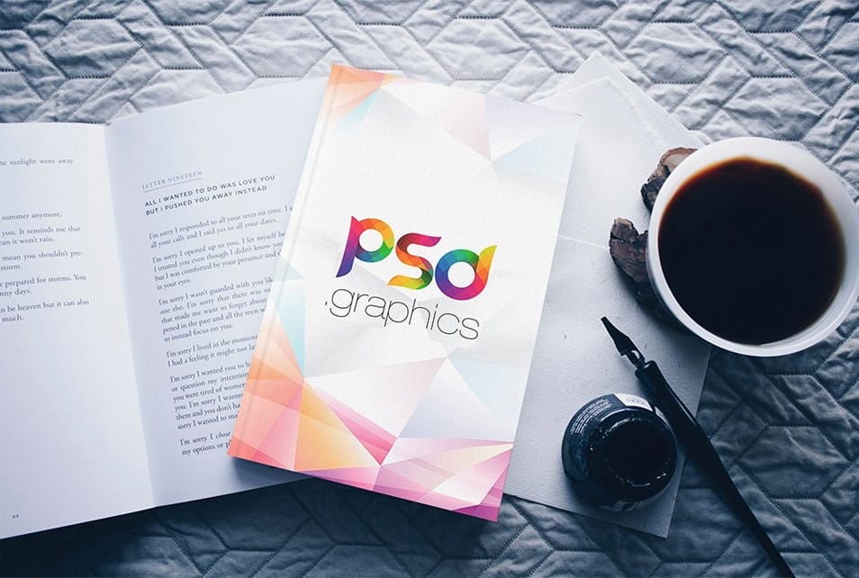 Hardcover Book Mockup