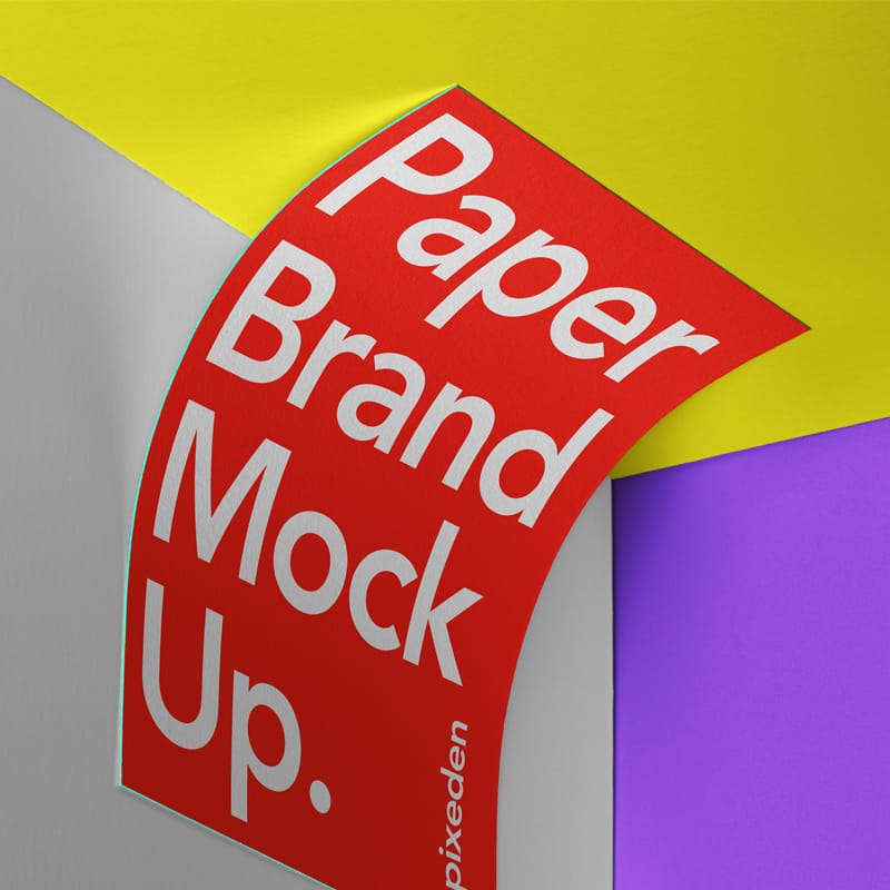 Letterhead PSD Paper Mockup