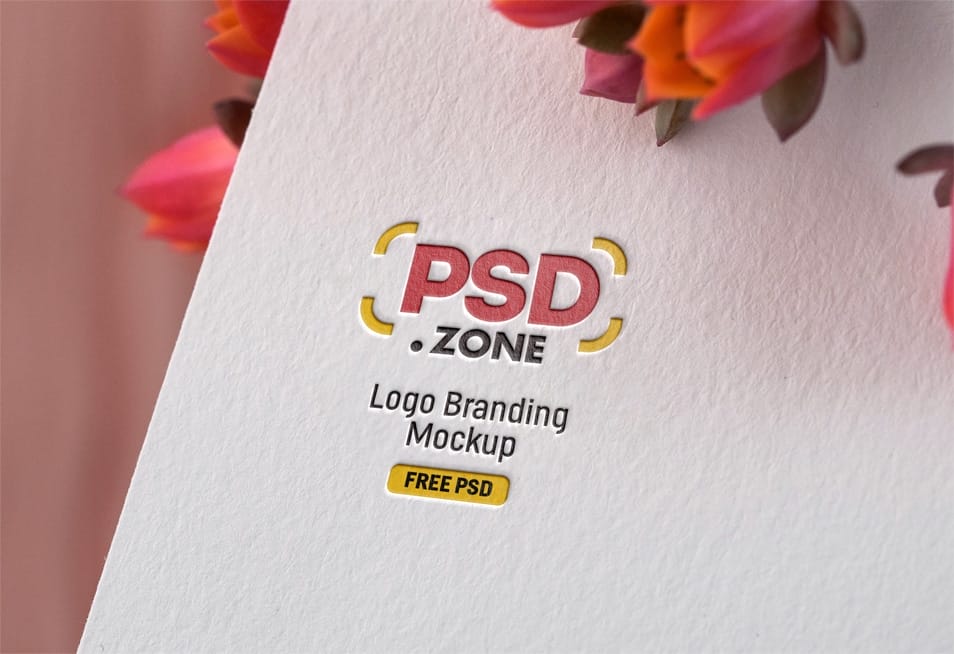 Logo Branding Mockup PSD