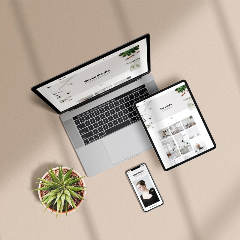 Multi Devices Mockup Scene