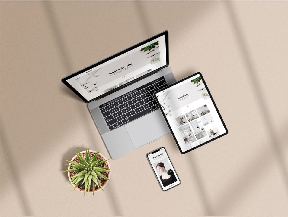 Multi Devices Mockup Scene