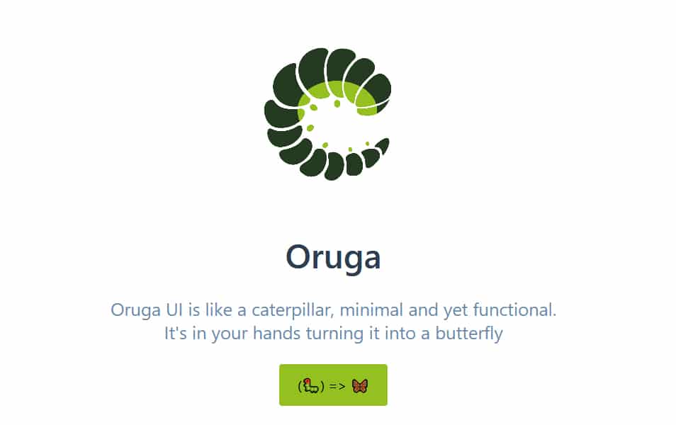 100+ Best CSS Frameworks for Responsive Design 41 Oruga